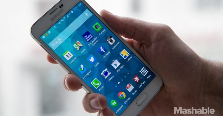 Samsung Galaxy S5 103 Homescreen