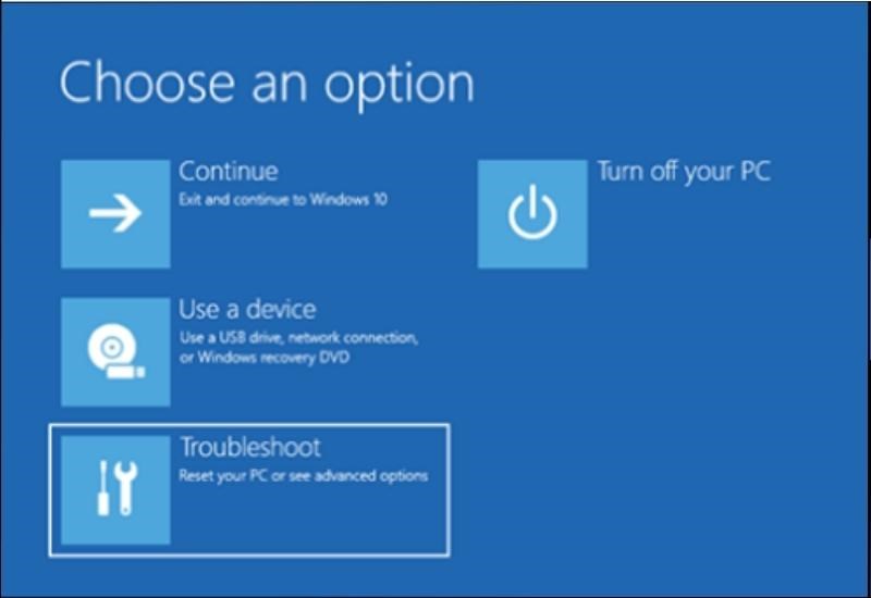 Nhấn giữ phím Shift + Restart Hướng dẫn 8 cách khắc phục lỗi Task Host Window đơn giản, chi tiết - Thegioididong.com