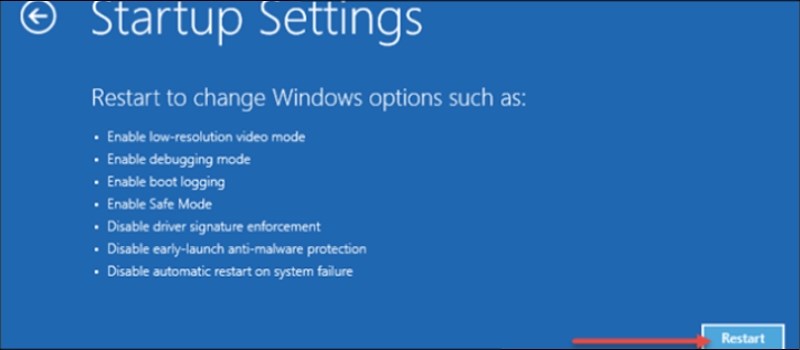 chọn see more recovery options > Startup Settings. Hướng dẫn 8 cách khắc phục lỗi Task Host Window đơn giản, chi tiết - Thegioididong.com