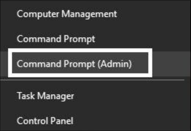 Thực hiện chạy Command Prompt với quyền quản trị Hướng dẫn 8 cách khắc phục lỗi Task Host Window đơn giản, chi tiết - Thegioididong.com
