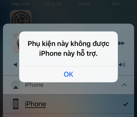 Iphone Khong Ho Tro Phu Kien