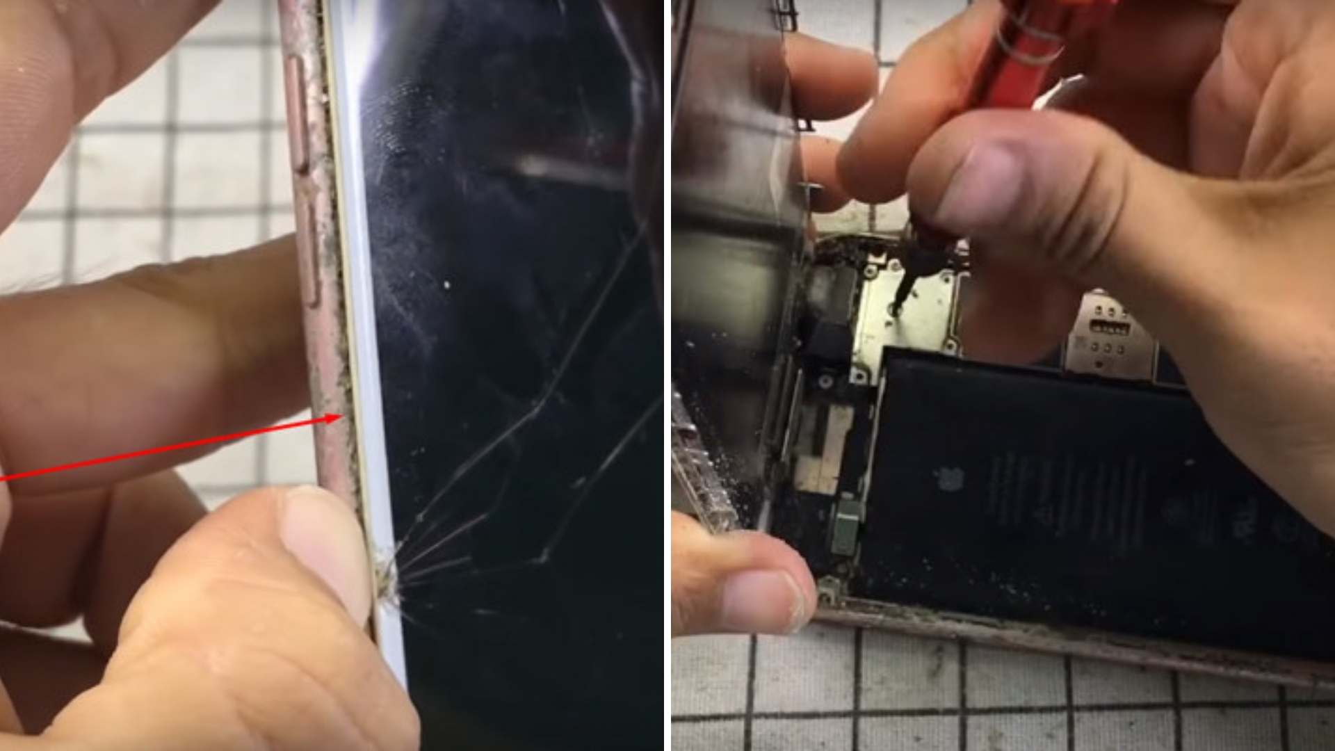 Nguyên nhân và cách sửa màn hình iPhone bị sọc tại nhà