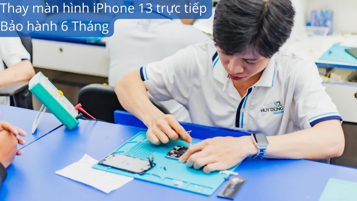 Cách khắc phục iPhone 13 Pro Max bị lỗi sọc màn hình