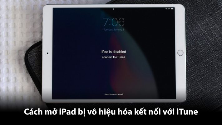 Cach Mo Ipad Bi Vo Hieu Hoa Voi Itune