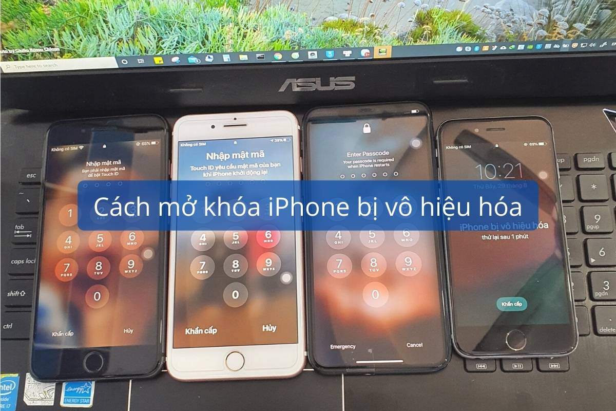 iPhone bị vô hiệu hoá thì phải làm sao để không bị thành cục gạch
