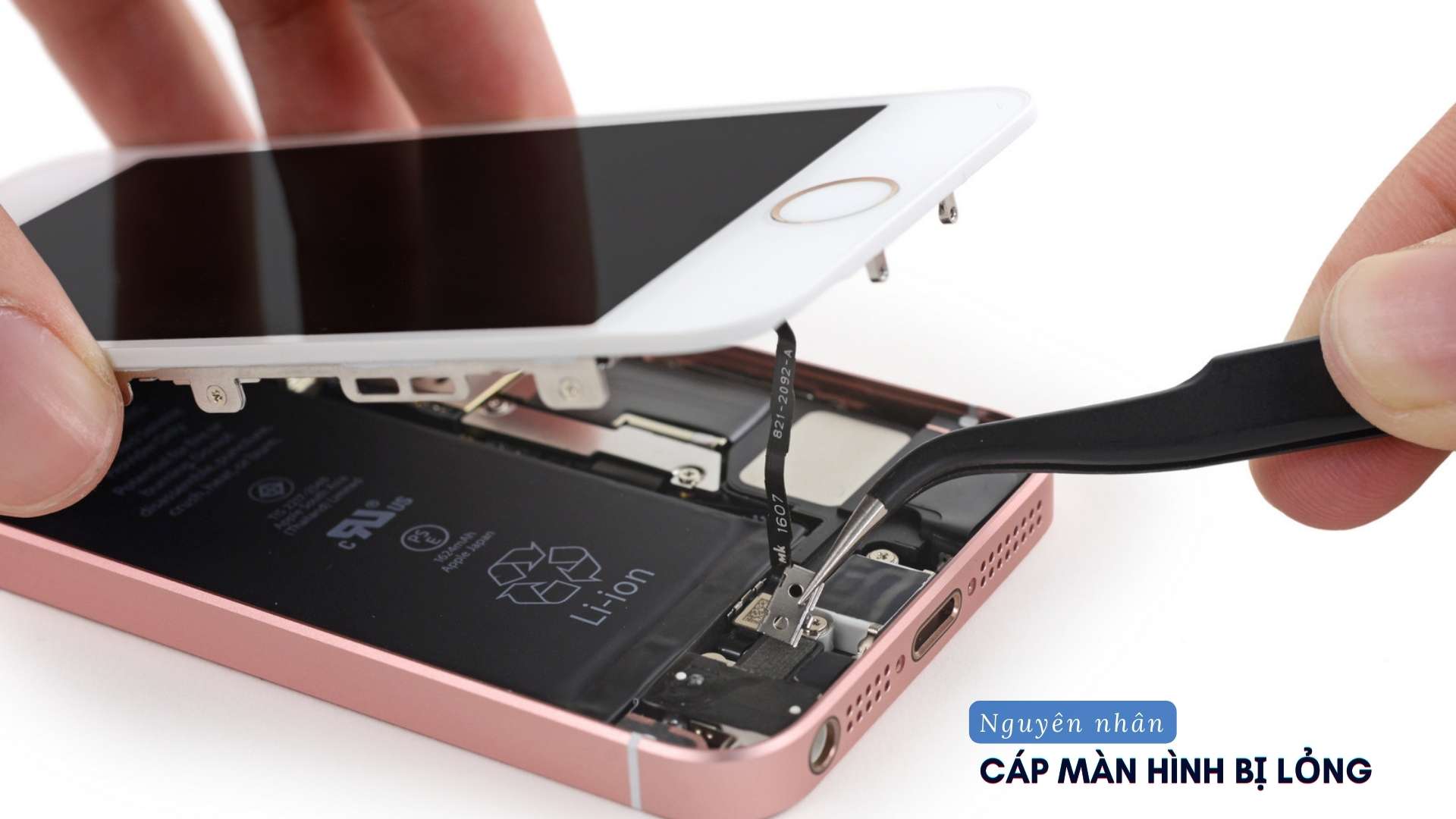 Nguyên nhân và cách sửa màn hình iPhone bị sọc tại nhà