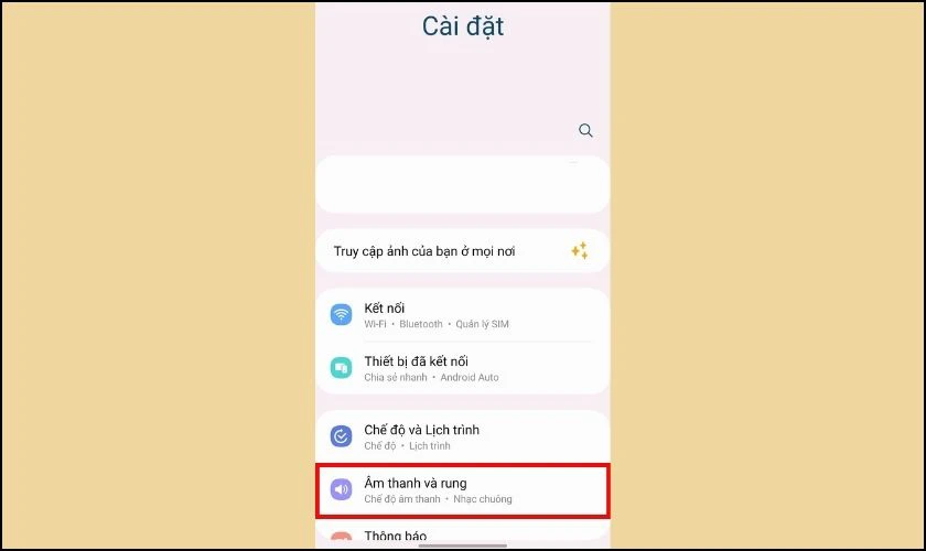 Cách sửa điện thoại Samsung bị mất âm thanh Media tại nhà