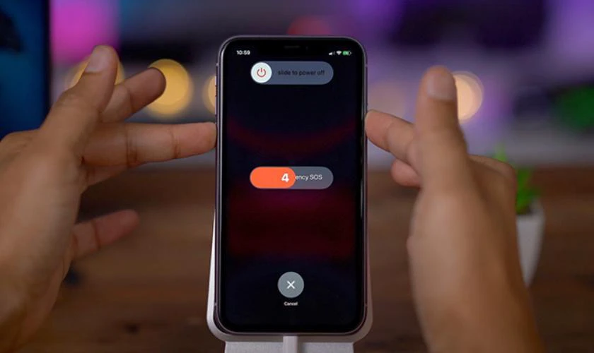 Lưu ý khi tắt nguồn iPhone