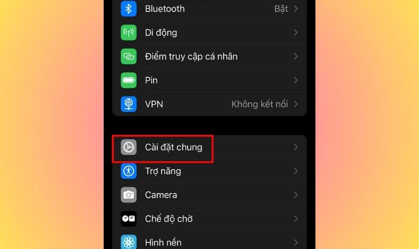 Cách tắt nguồn iPhone bằng Cài đặt