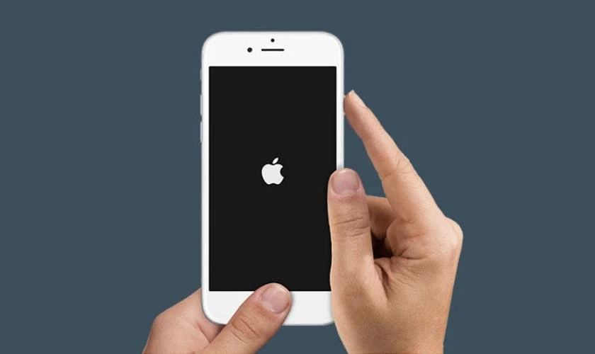 Kéo thanh trượt sang phải và chờ khoảng 30 giây