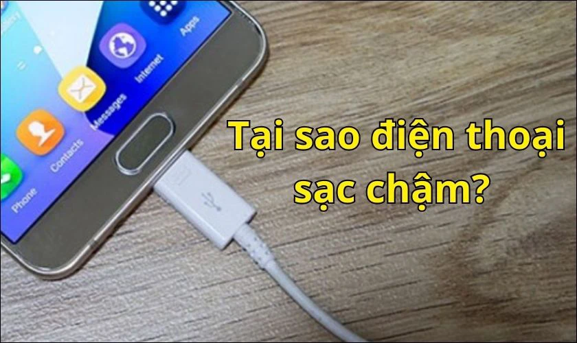 Nguyên nhân và cách khắc phục điện thoại Samsung sạc chậm hiệu quả