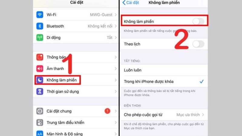 Nguyên nhân và cách khắc phục iPhone không gọi được
