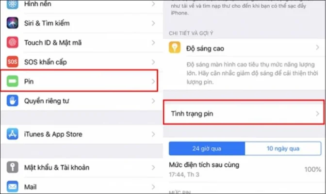 Khi nào cần thay pin iPhone 13?