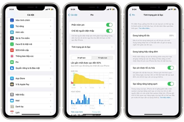 Pin iPhone còn bao nhiêu phần trăm thì phải thay?