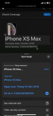 Web check IMEI iPhone và các sản phẩm Apple chính hãng