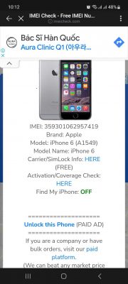 Web check IMEI iPhone và các sản phẩm Apple chính hãng
