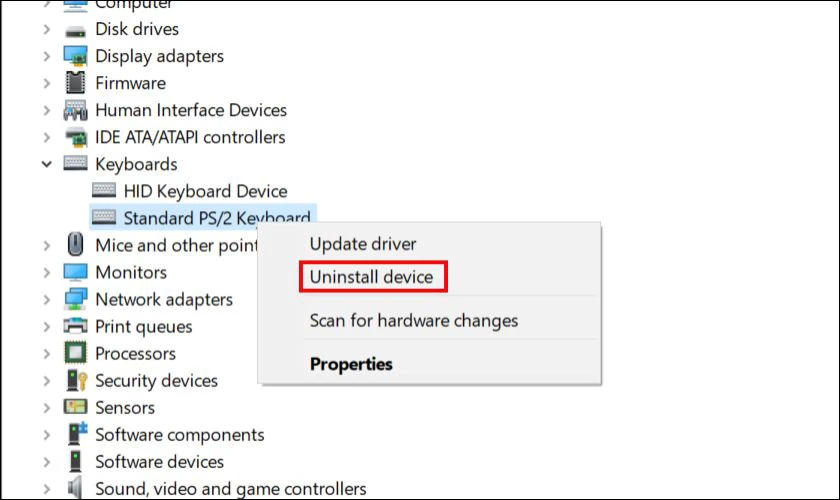 Cách sửa lỗi bàn phím laptop Lenovo không gõ được chữ