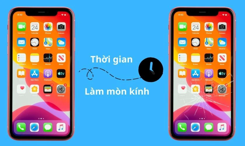 iPhone bị nứt mặt kính: Nguyên nhân và cách khắc phục