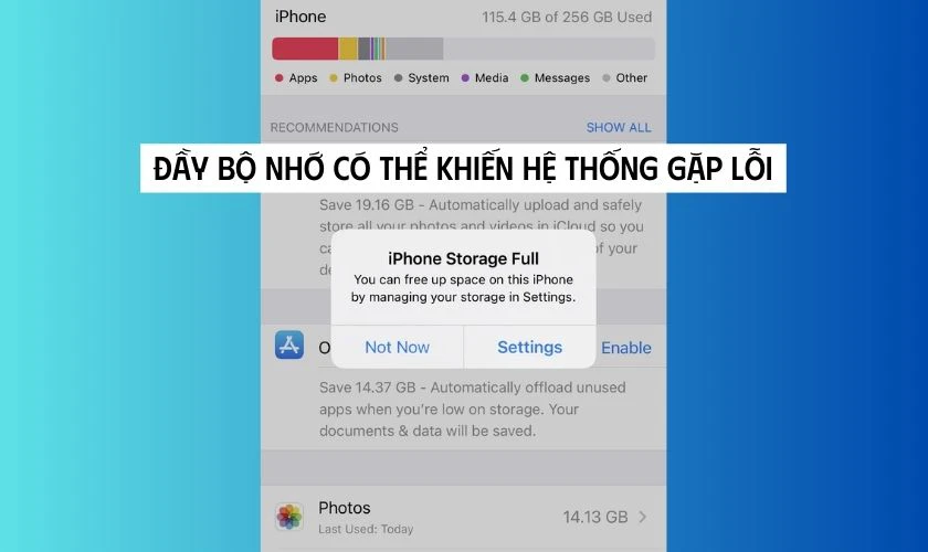 iPhone khởi động lại liên tục: Nguyên nhân và cách sửa lỗi
