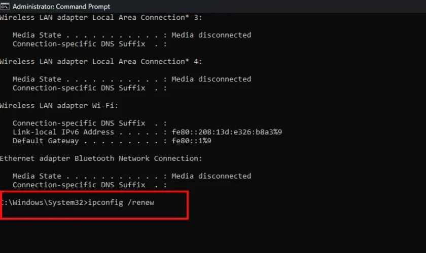 Laptop bị mất WiFi Win 11, 10: Cách khắc phục hiệu quả