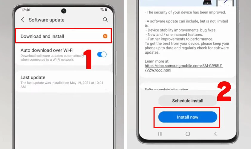 Màn hình Samsung S21 Fe bị sọc: Nguyên nhân và cách khắc phục