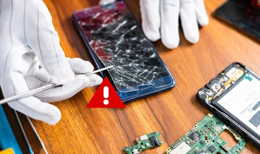 Màn hình Samsung S21 Fe bị sọc: Nguyên nhân và cách khắc phục