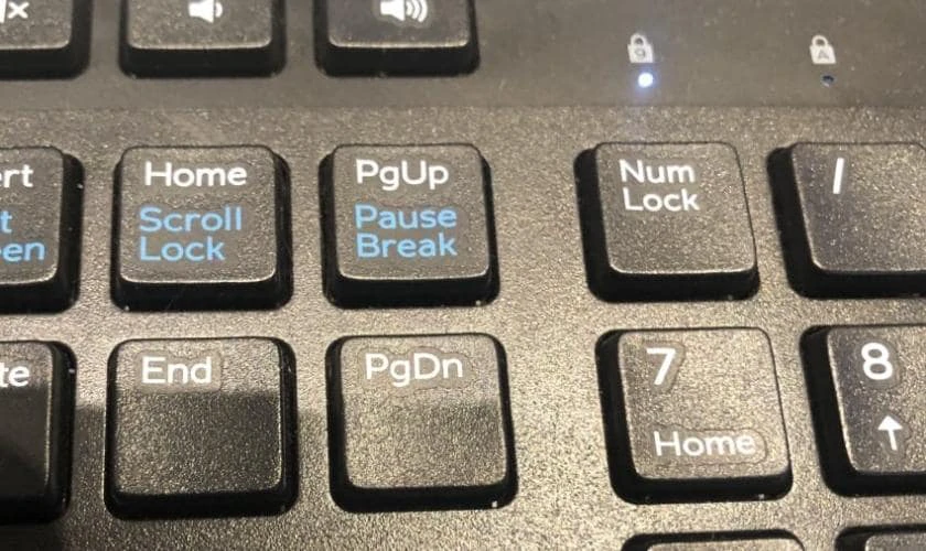 Sửa lỗi không đánh được số trên bàn phím laptop DELL