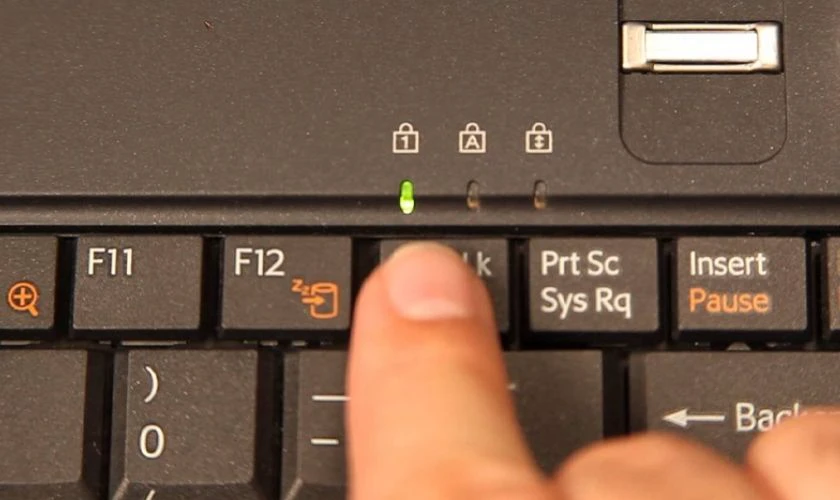 Sửa lỗi không đánh được số trên bàn phím laptop Lenovo