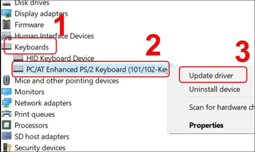 Sửa lỗi không đánh được số trên bàn phím laptop Lenovo