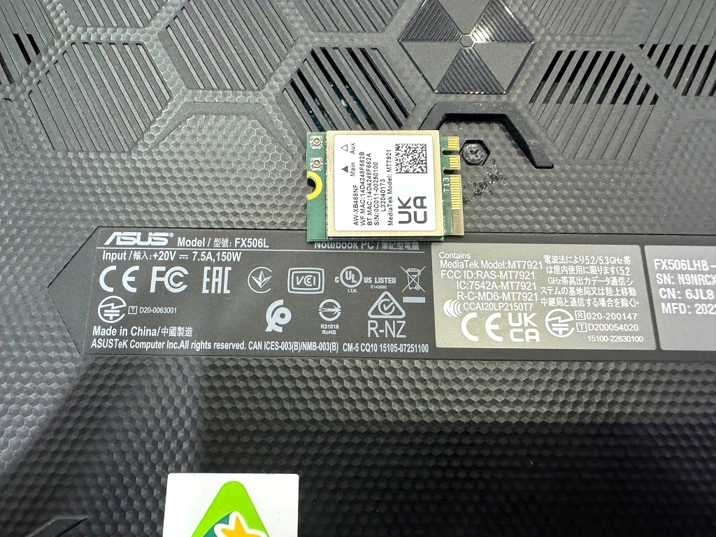 Thay Card Wifi Laptop Asus Chính Hãng Uy Tín HCM