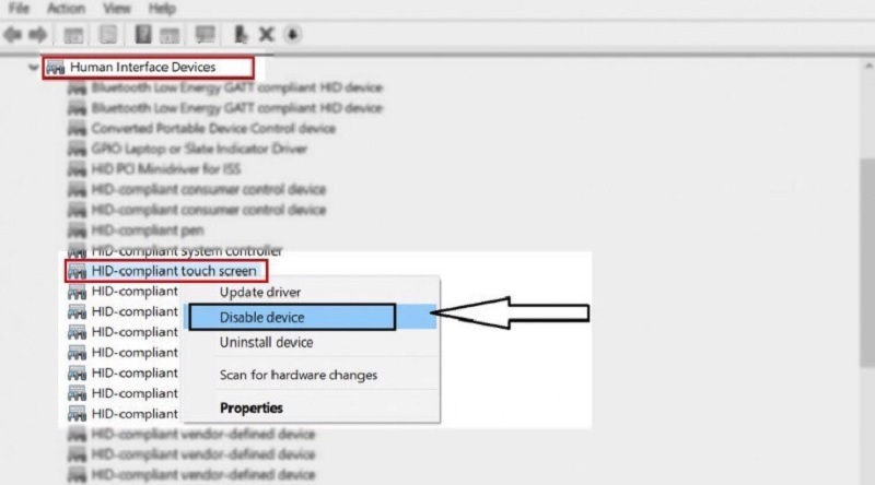 Cách bật tắt cảm ứng màn hình laptop Windows 11 chi tiết nhất