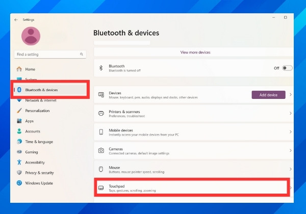 Cách bật tắt cảm ứng màn hình laptop Windows 11 chi tiết nhất