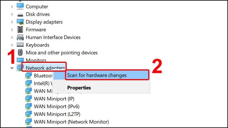 Cách khắc phục laptop mất biểu tượng Wifi Win 7, 10, 11 hiệu quả