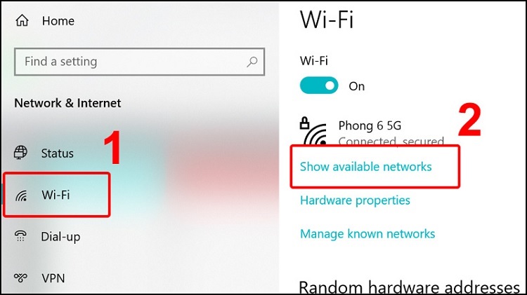 Cách khắc phục laptop mất biểu tượng Wifi Win 7, 10, 11 hiệu quả