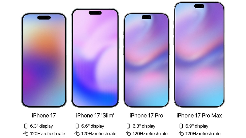 iPhone 17 Series lên sàn: Thêm bản 2TB cho iPhone 17 Pro Max