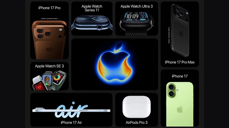 iPhone 17 Series lên sàn: Thêm bản 2TB cho iPhone 17 Pro Max