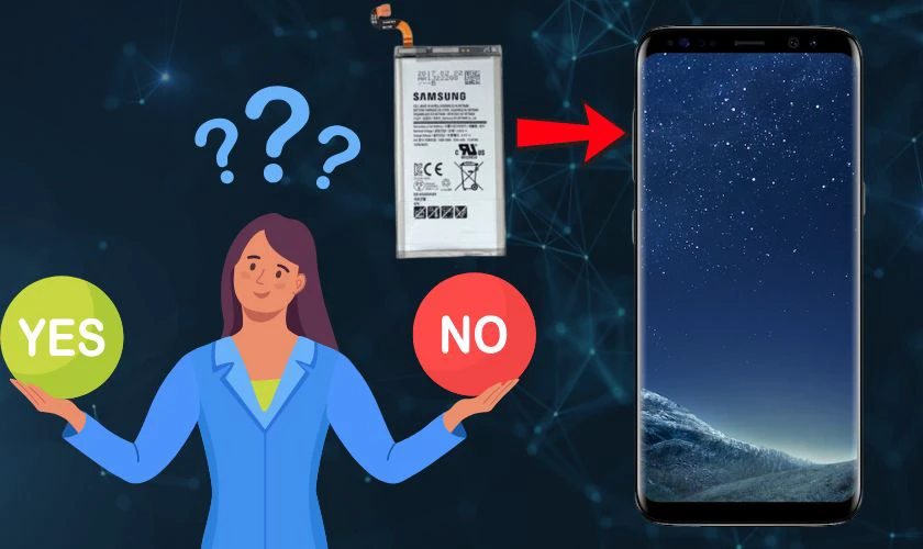 Nguyên nhân Samsung S8 tụt pin nhanh và cách khắc phục
