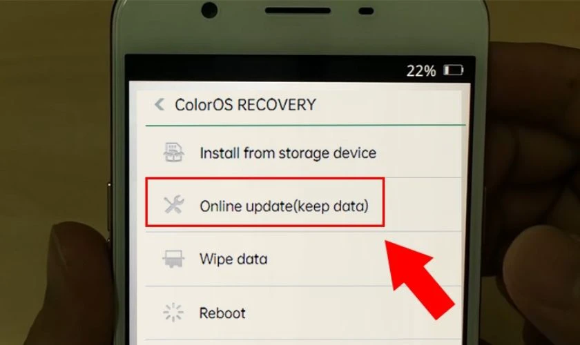 OPPO bị lỗi ColorOS Recovery: Lý do và cách khắc phục