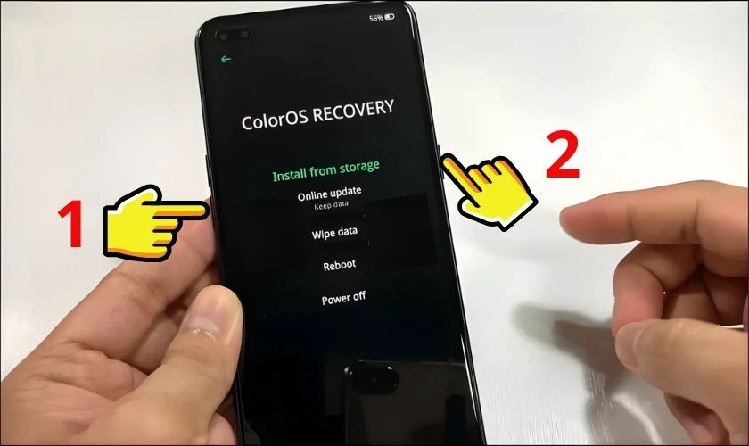 OPPO bị lỗi ColorOS Recovery: Lý do và cách khắc phục