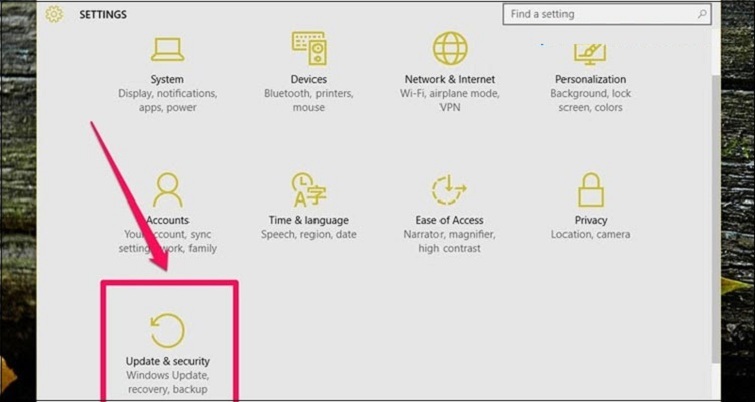 Sửa lỗi Undoing changes made to your computer