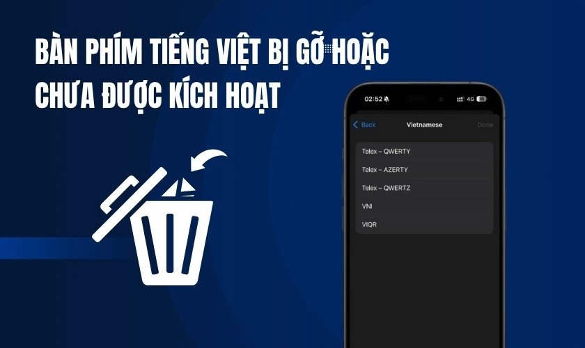 iOS 26 không gõ được tiếng Việt: 5 cách khắc phục