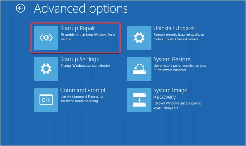 Cách sửa lỗi Win 11 không vào được màn hình chính